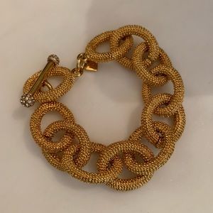 Banana Republic Gold Tone Chunky Chain Bracelet